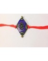 Handpainted Terracotta Rakhi Handpainted Terracotta Rakhi